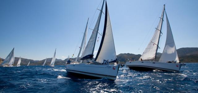 sailboats on water